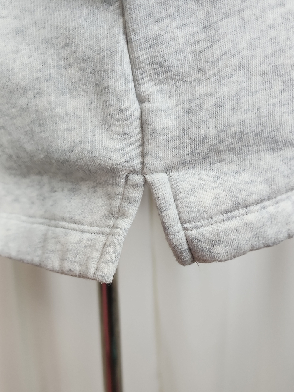 PINK Victoria's Secret Campus Pullover Hoodie Heathered Grey Size Medium - Picture 5 of 16